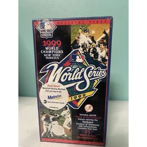 New York Yankees Series 1999‎ VHS NEW WATERMARK SEALED NOS baseball MLB